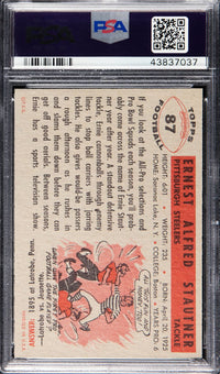1956 Topps #87 Ernie Stautner PSA 10