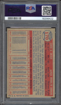 1957 Topps #170 Duke Snider PSA NM-MT 8