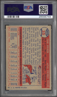 1957 Topps #35 Frank Robinson ROOKIE PSA NM 7