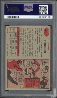 1957 Topps #46 Elroy Hirsch PSA MINT 9