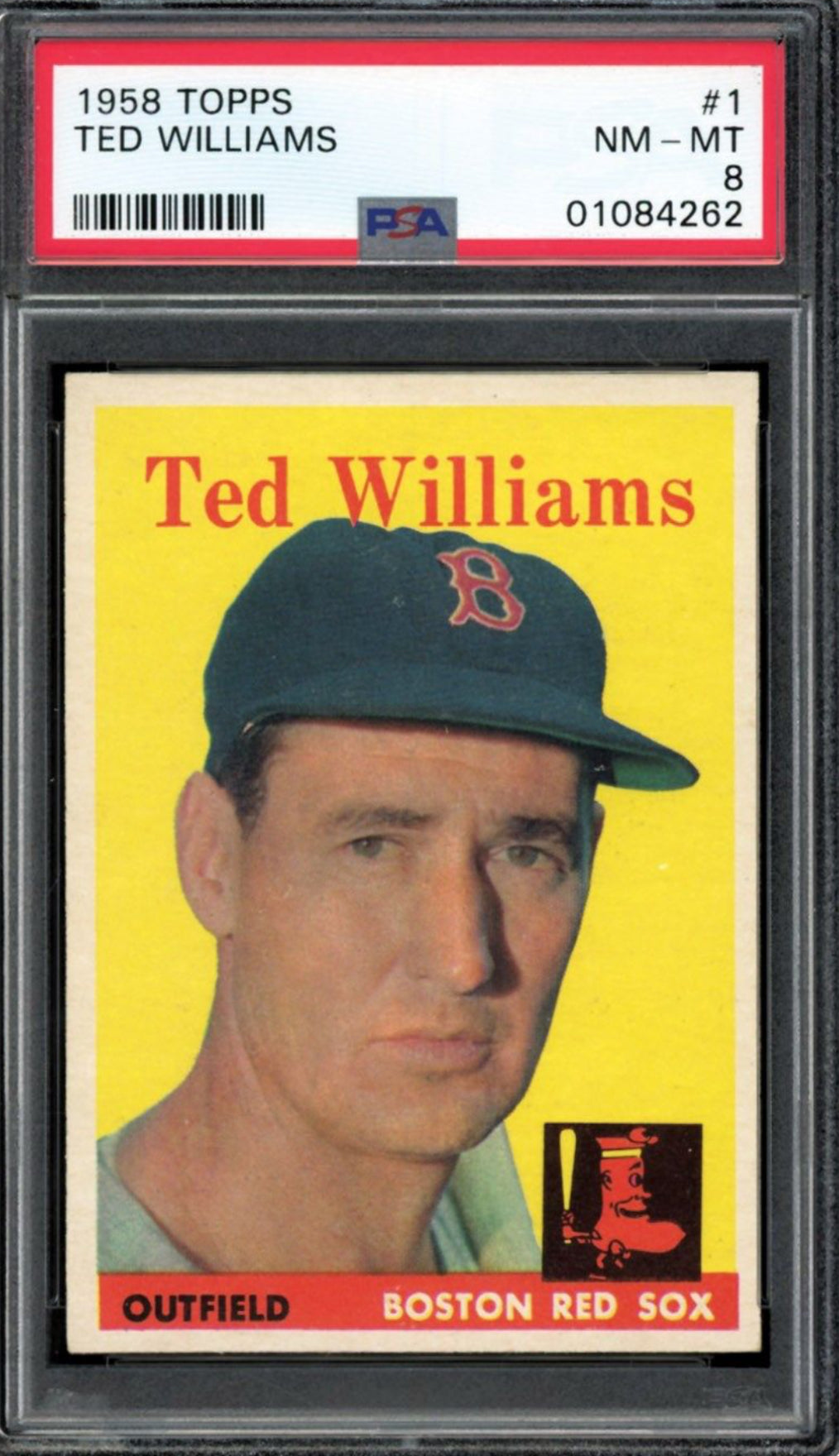 1958 Topps #1 Ted Williams PSA 8