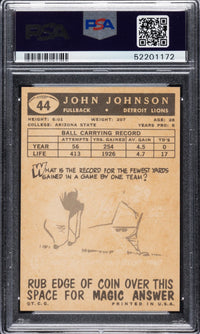 1959 Topps #44 John Henry Johnson PSA MINT 9