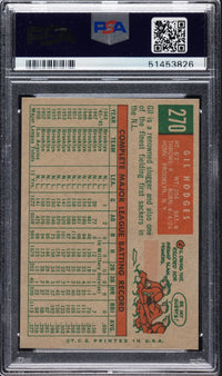 1959 Topps Gray Back #270 Gil Hodges PSA 9