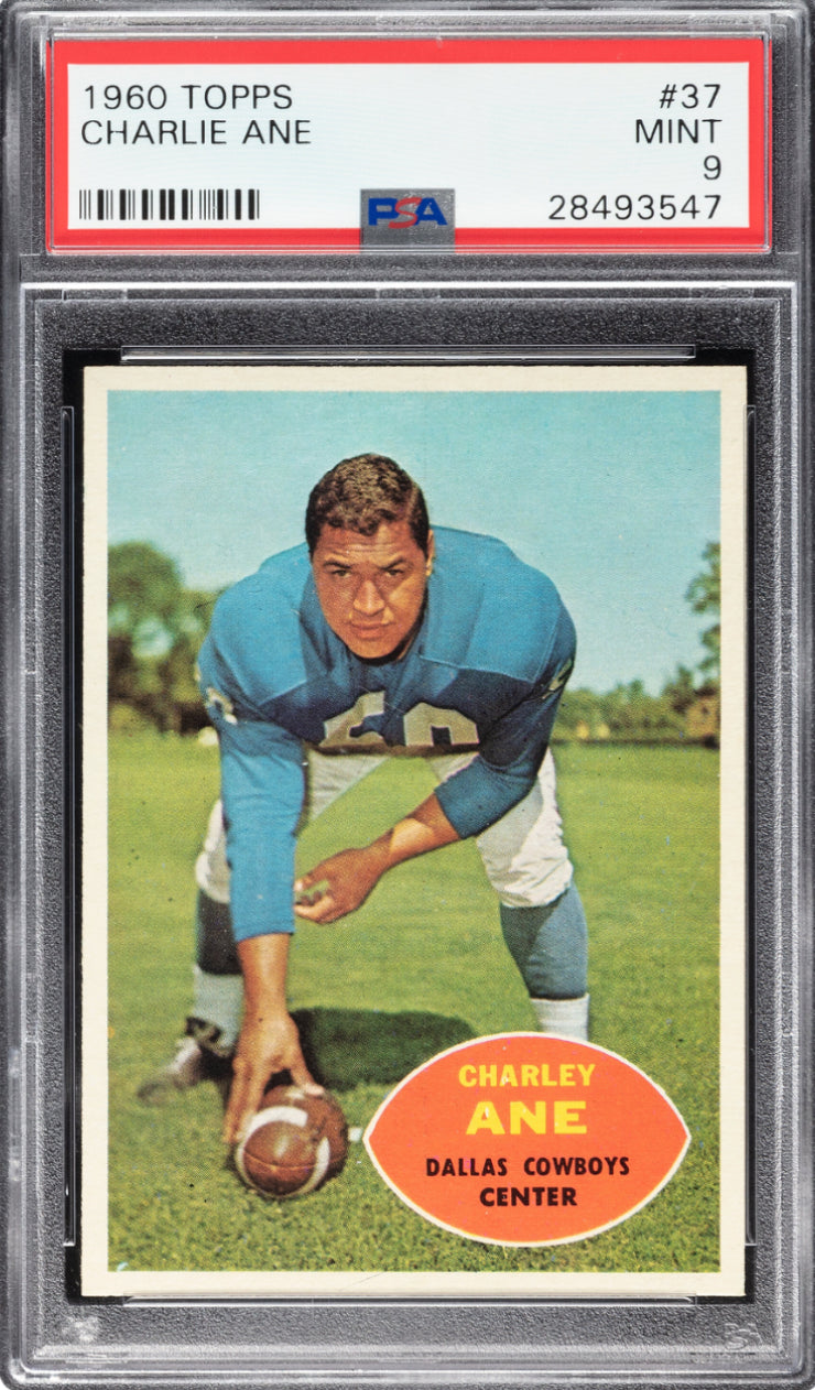 1960 Topps #37 Charlie Ane PSA 9