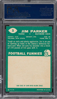 1960 Topps #5 Jim Parker PSA MINT 9