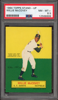 1964 Topps Stand-Up Willie McCovey PSA NM-MT+ 8.5