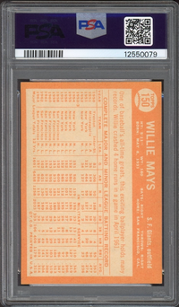 1964 Topps #150 Willie Mays PSA NM-MT+ 8.5