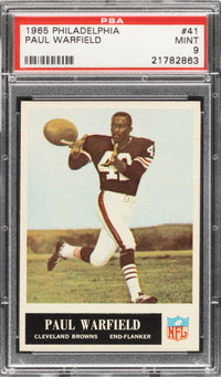 1965 Philadelphia #41 Paul Warfield PSA 9