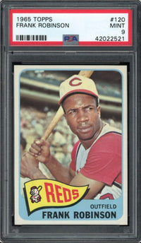 1965 Topps #120 Frank Robinson PSA 9