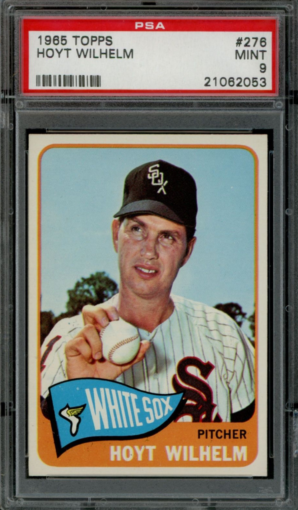 1965 Topps #276 Hoyt Wilhelm PSA 9