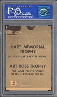 1967 Topps #131 All-Star Gordie Howe PSA NM-MT 8