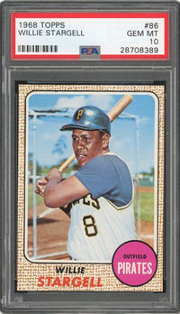 1968 Topps #86 Willie Stargell PSA 10