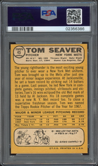 1968 Topps #45 Tom Seaver All-Star Rookie PSA NM-MT 8