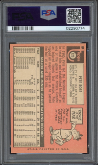 1969 Topps #120 Pete Rose PSA NM-MT 8