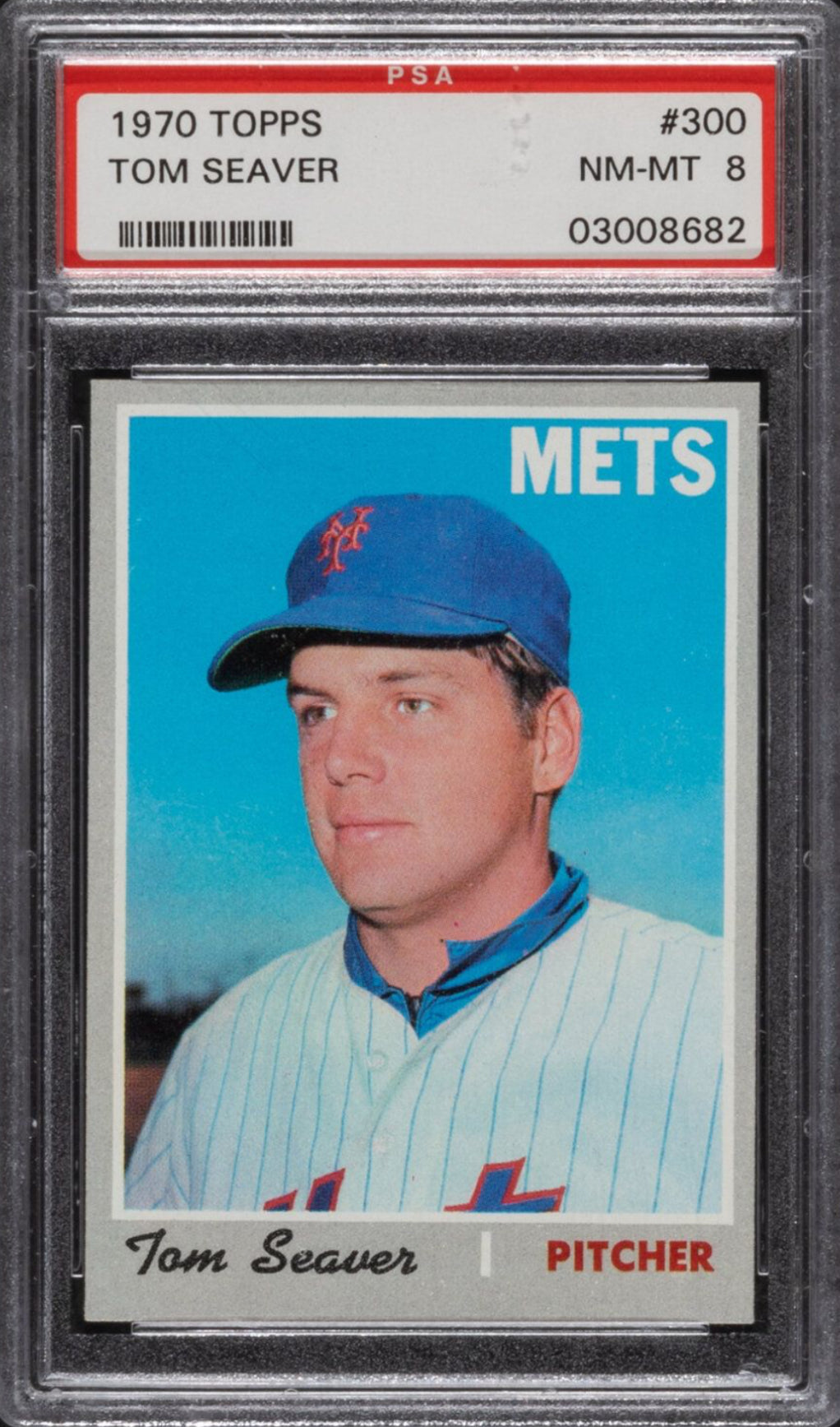 1970 Topps #300 Tom Seaver PSA 8