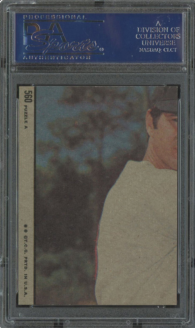 1972 Topps #560 Pete Rose In Action PSA MINT 9