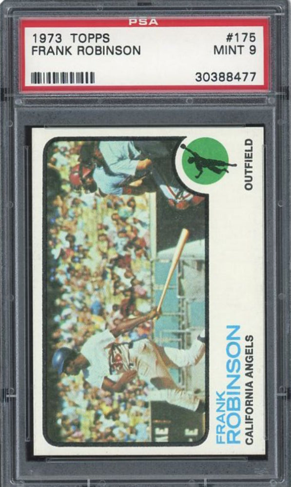 1973 Topps #175 Frank Robinson PSA 9