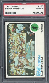 1973 Topps #175 Frank Robinson PSA 9