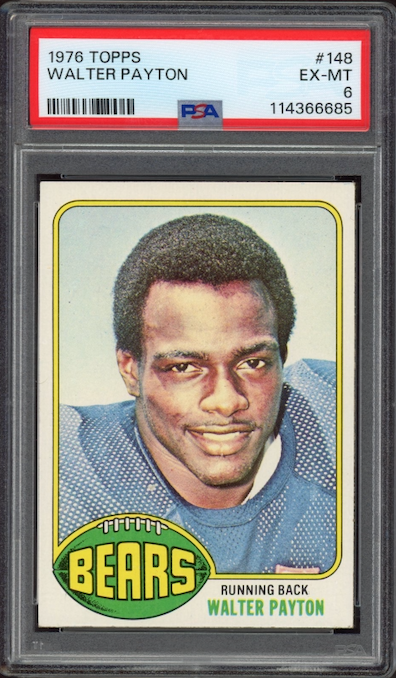1976 Topps #148 Walter Payton PSA 6