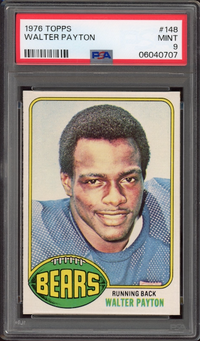 1976 Topps #148 Walter Payton ROOKIE PSA MINT 9