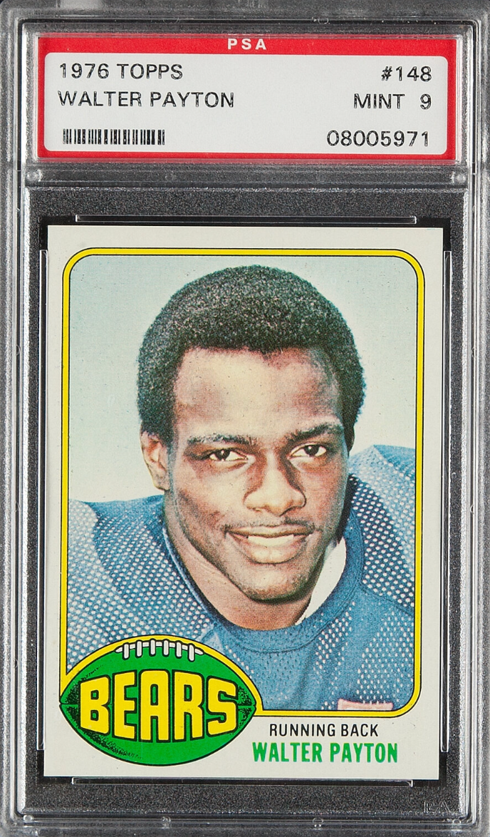 1976 Topps #148 Walter Payton PSA 9