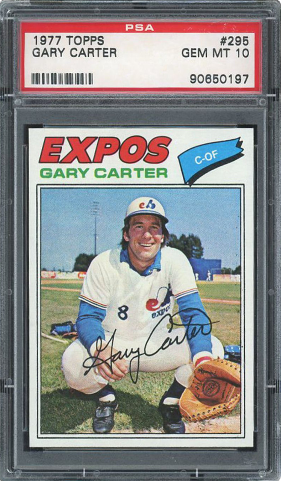 1977 Topps #295 Gary Carter PSA 10