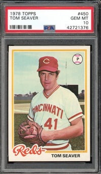 1978 Topps #450 Tom Seaver PSA 10