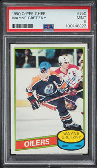 1980 O-Pee-Chee #250 Wayne Gretzky PSA 9
