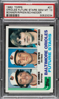 1982 Topps Orioles Future Stars #21 PSA 10