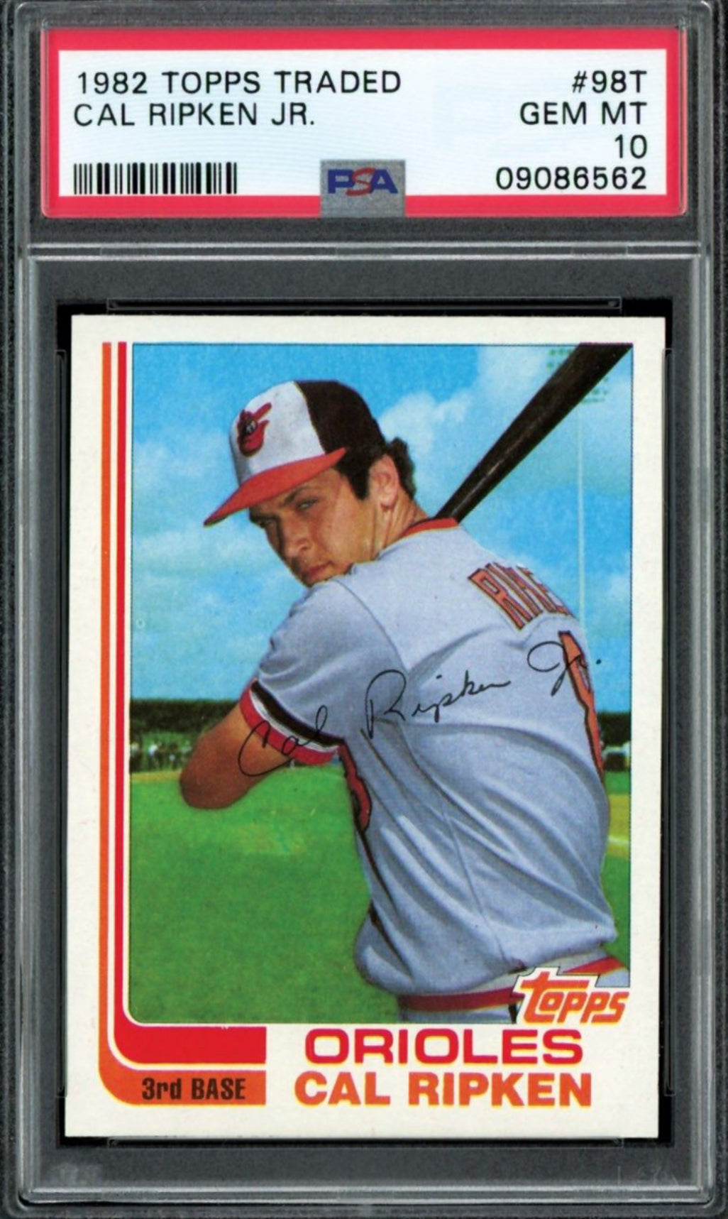 1982 Topps Traded #98T Cal Ripken Jr. PSA 10