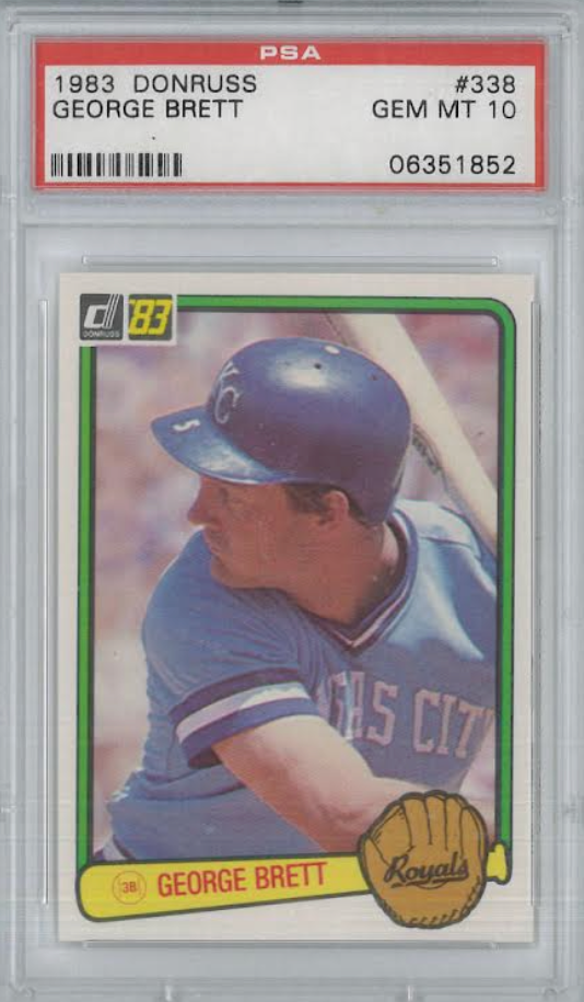 1983 Donruss #338 George Brett PSA 10