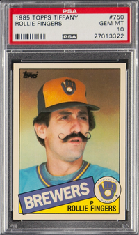 1985 Topps Tiffany #750 Rollie Fingers PSA 10