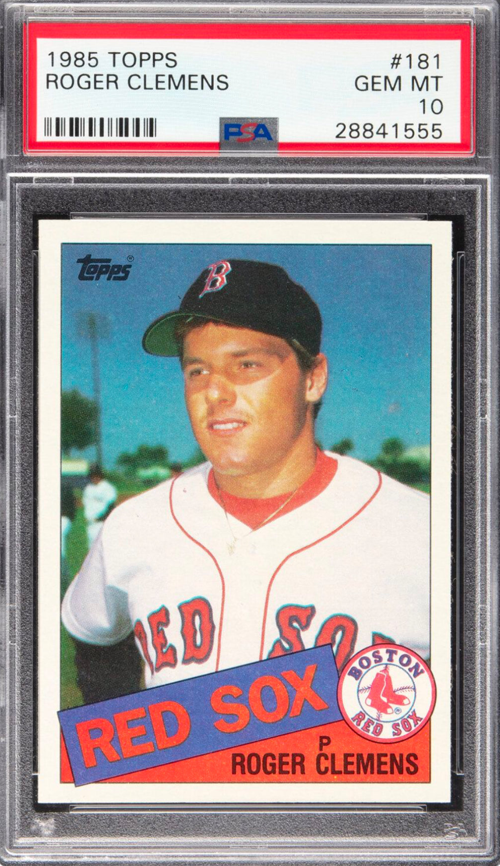 1985 Topps #181 Roger Clemens PSA 10