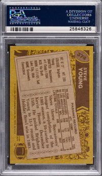1986 Topps #374 Steve Young ROOKIE PSA MINT 9