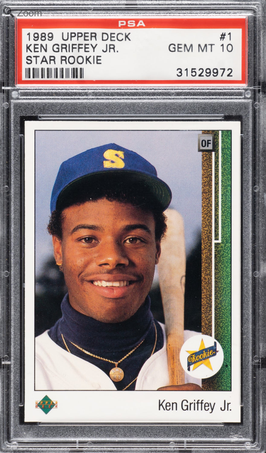 1989 Upper Deck #1 Ken Griffey Jr. PSA 10