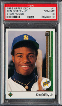 1989 Upper Deck #1 Ken Griffey Jr. PSA 10