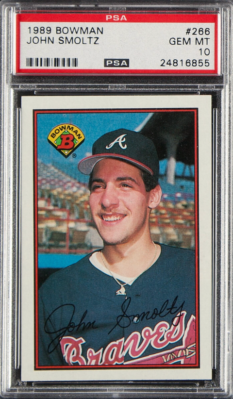 1989 Bowman #266 John Smoltz PSA 10