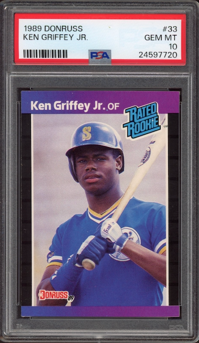 1989 Donruss #33 Ken Griffey Jr. PSA 10