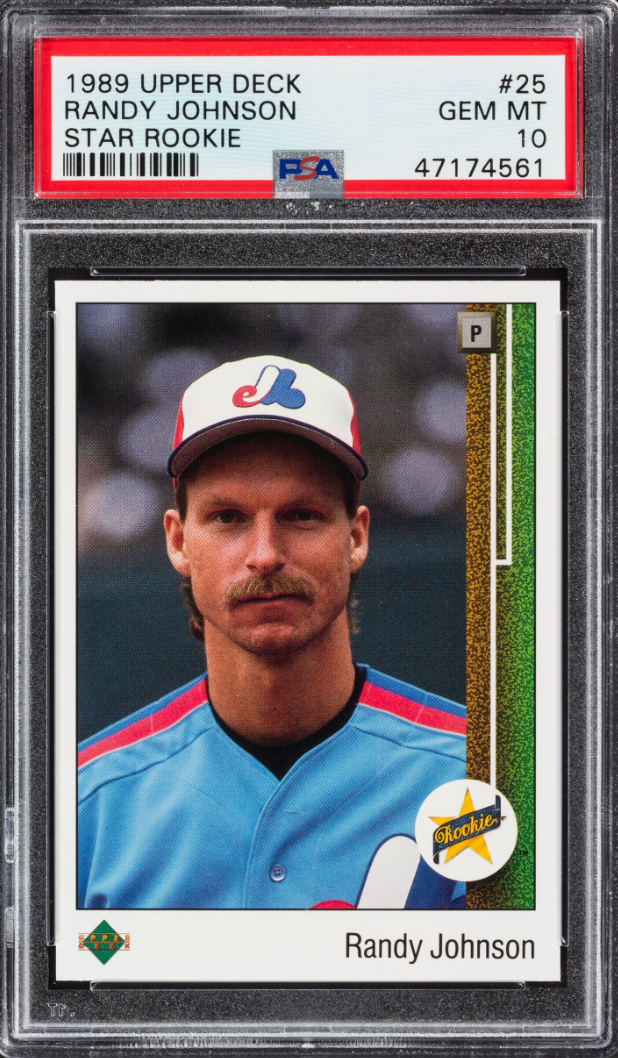 1989 Upper Deck #25 Randy Johnson PSA 10