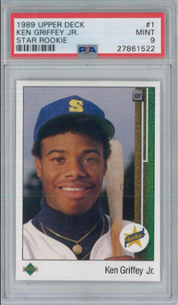 1989 Upper Deck #1 Ken Griffey Jr. PSA 9