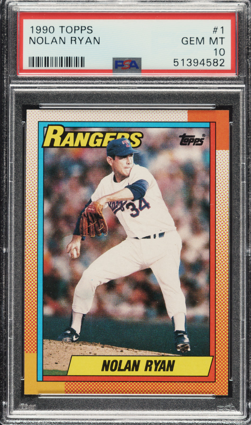 1990 Topps #1 Nolan Ryan PSA 10