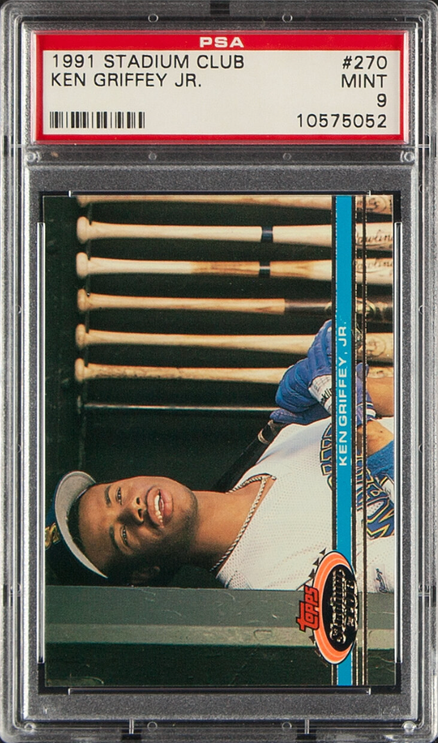 1991 Stadium Club #270 Ken Griffey Jr. PSA 9