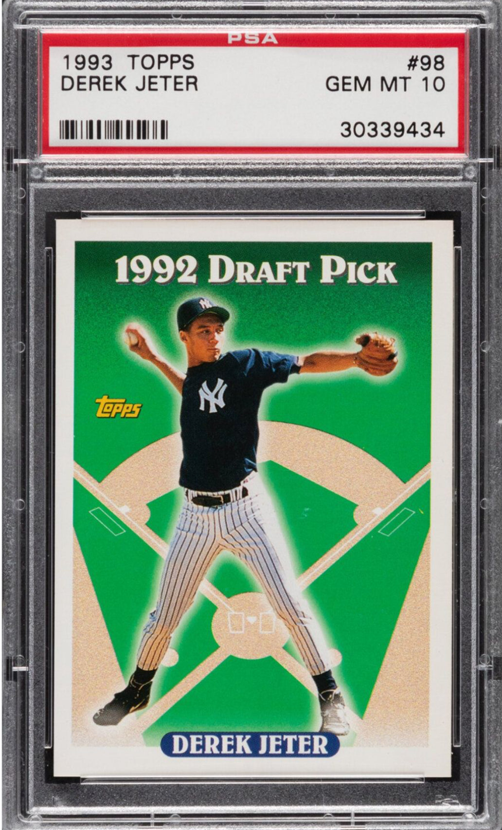 1993 Topps #98 Derek Jeter PSA 10