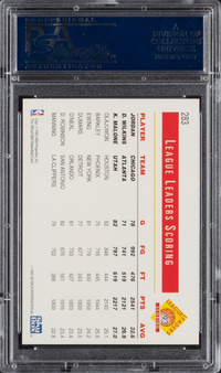 1993 Hoops Scoring Leaders #283 PSA 10