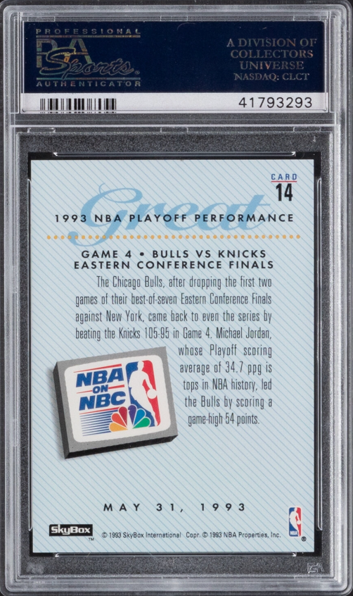 1993 Skybox Premium #14 Michael Jordan PSA 10