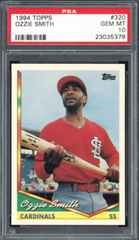 1994 Topps #320 Ozzie Smith PSA 10