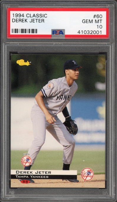 1994 Classic #60 Derek Jeter PSA 10