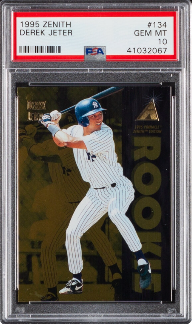 1995 Zenith #134 Derek Jeter PSA 10