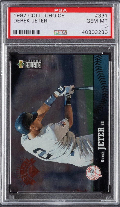 1997 Coll. Choice #230 Derek Jeter PSA 10