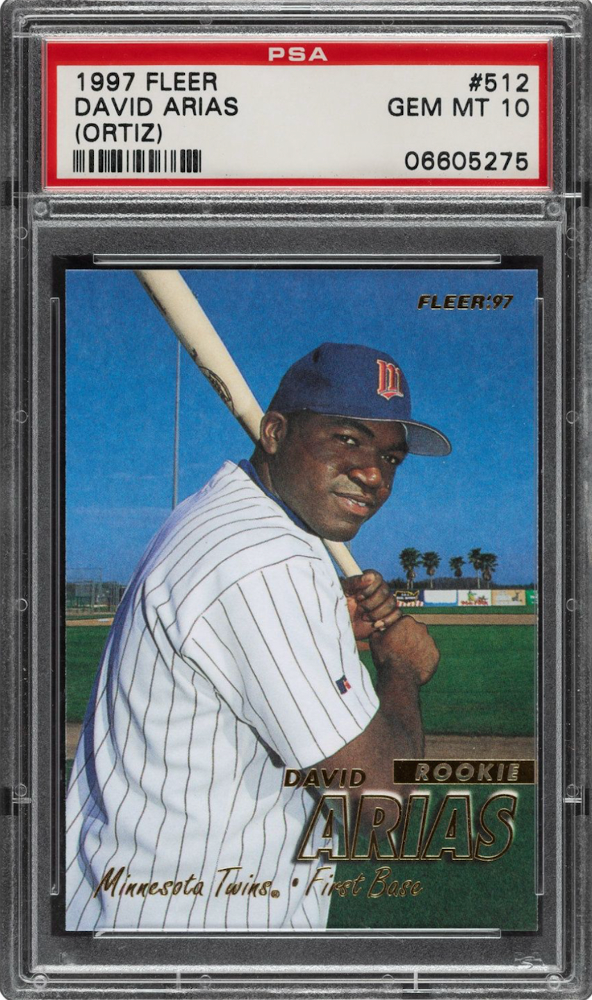 1997 Fleer #512 David Arias PSA 10